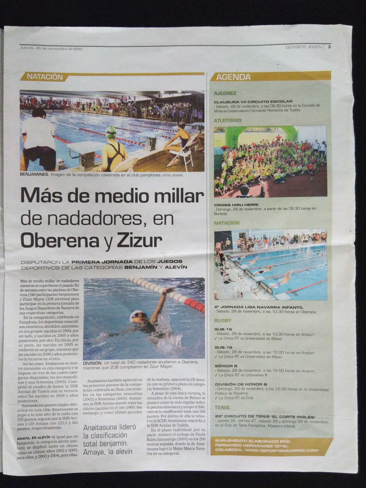 Aparici&oacute;n en prensa de la 1&ordf; Jornada de los JDN